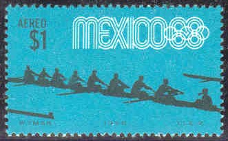 stamp mex 1968 march 21st og mexico mi 1268 8 