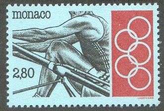 stamp mon 1993 sept. 20th ioc sesion mi 2137 close view of sculler 