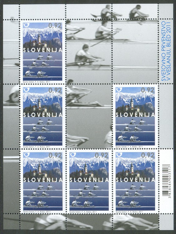 stamp slo 2011 may 27th wrc bled ms with tabs