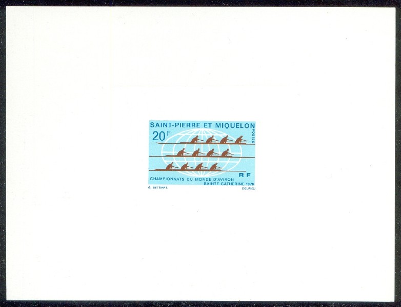 stamp spm 1970 oct. 13th wrc st. catherines mi 459 epreuve de luxe