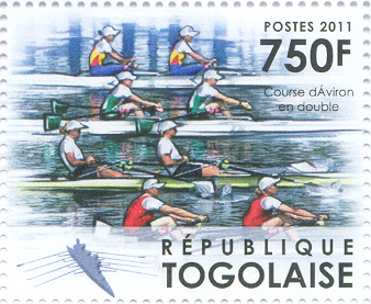 stamp tog 2011 courses de bateaux i