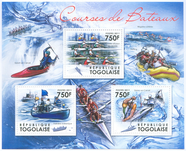 stamp tog 2011 ss courses de bateaux i