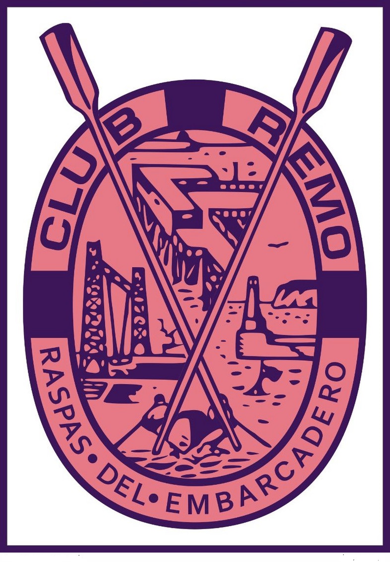 Sticker ESP Club Remo Raspas del Embarcadero founded 1969