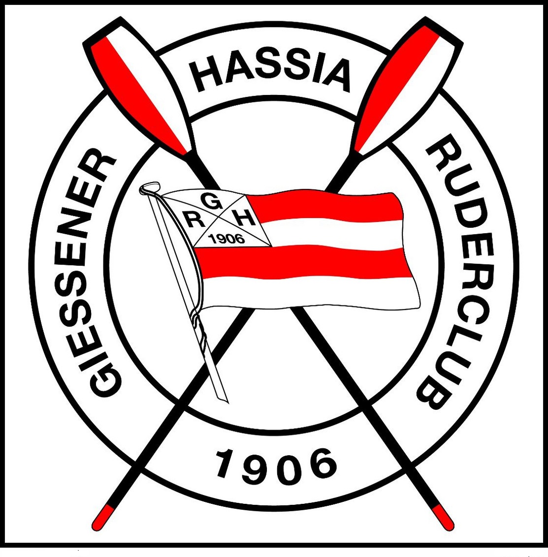 Sticker GER Giessener RC Hassiafounded 1906