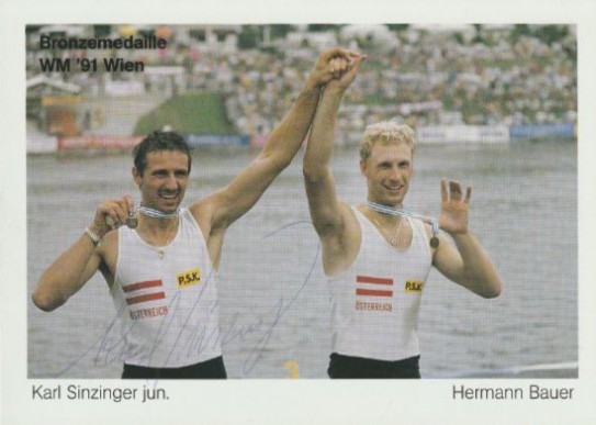 AC AUT Karl Sinzinger Hermann Bauer M2 bronze medal WRC Bled 1989