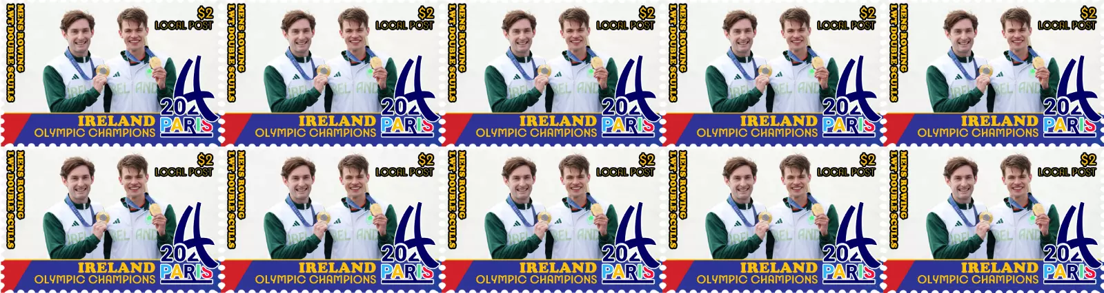 Cinderella AUS OG Paris 2024 LM 2X gold medal winners IRL