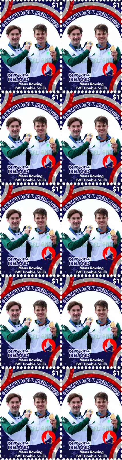 Cinderella AUS OG Paris 2024 LM 2X gold medal winners IRL vertical