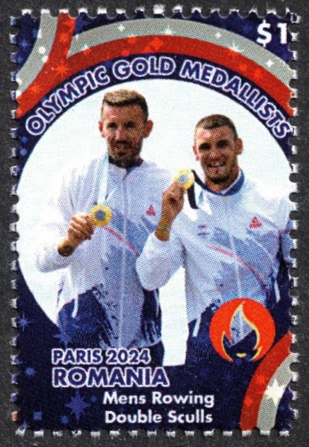 Cinderella AUS OG Paris 2024 M2x gold medal winners ROU