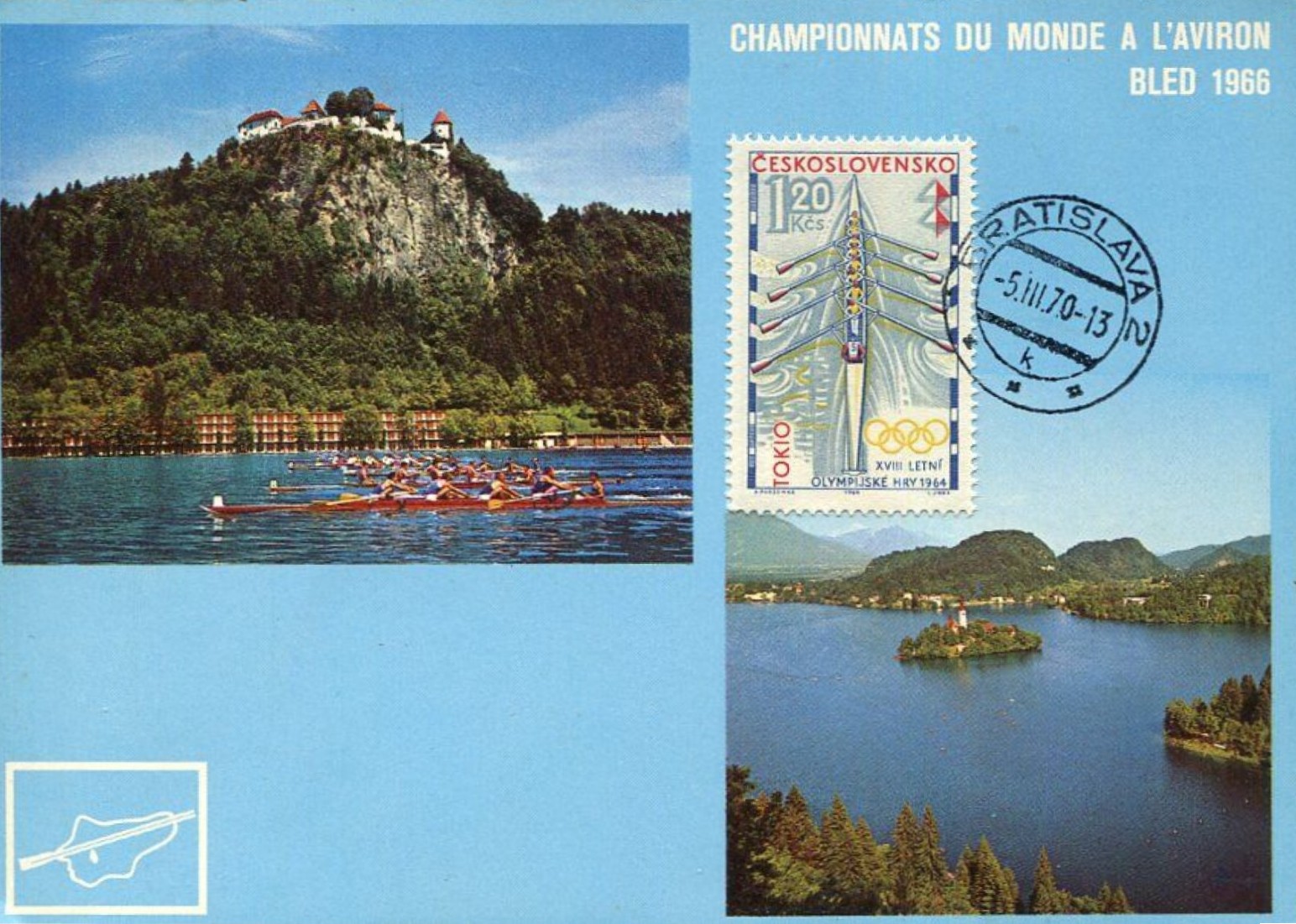 MC TCH 1964 OG Tokyo on PC YUG 1966 WRC Bled with PM 1970