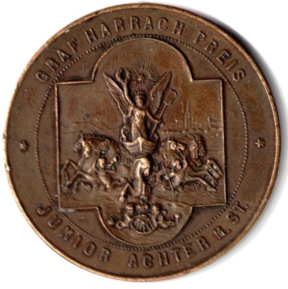 Medal AUT 1914 33rd Amateur Ruder Regatta Wiener Regatta Verein reverse