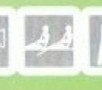 Stamp PRK 2014 with pictogram in lower margin detail