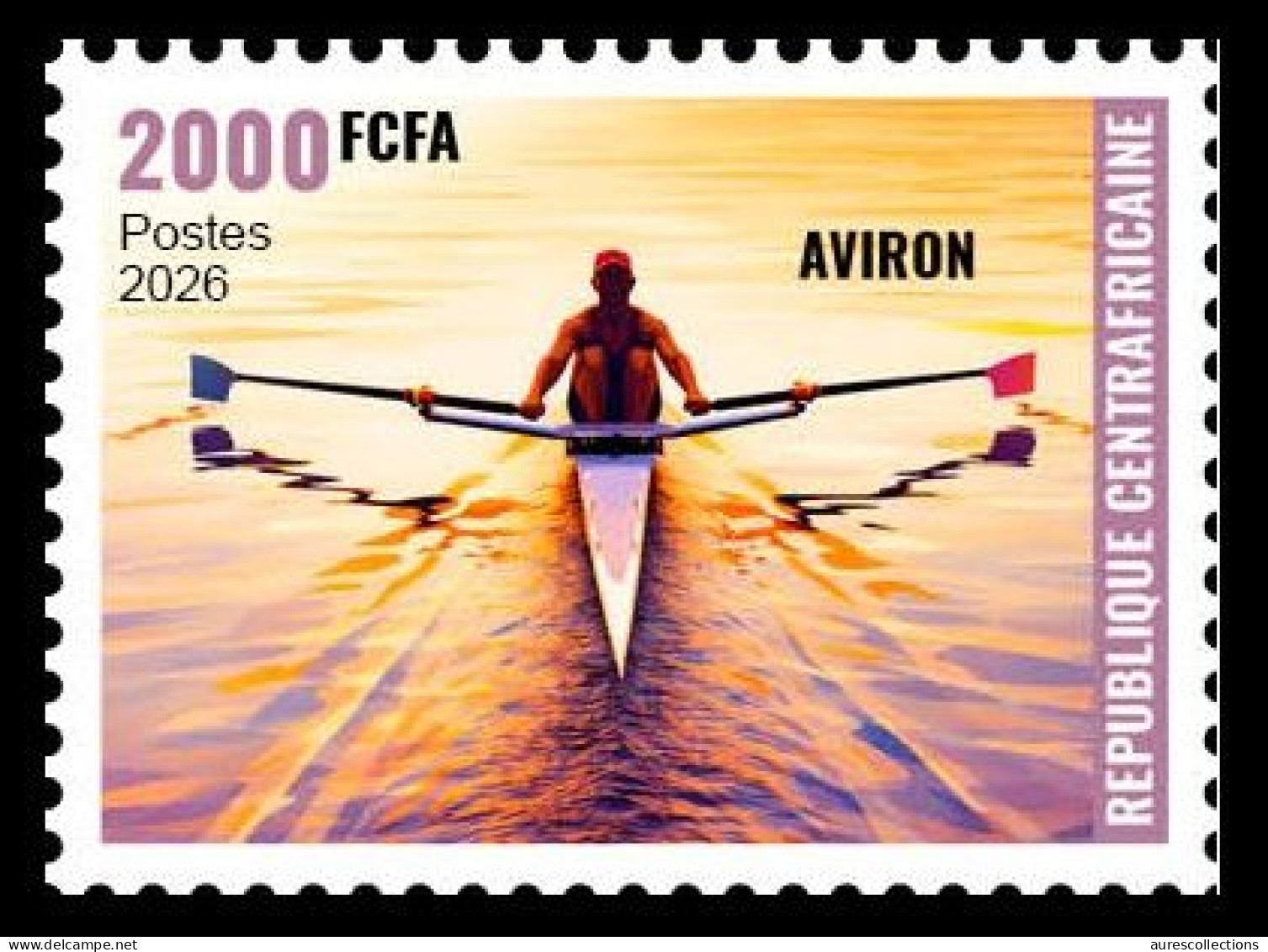 Stamp CAF 2026 Febr. 23rd Olympic Youth Games Dakar