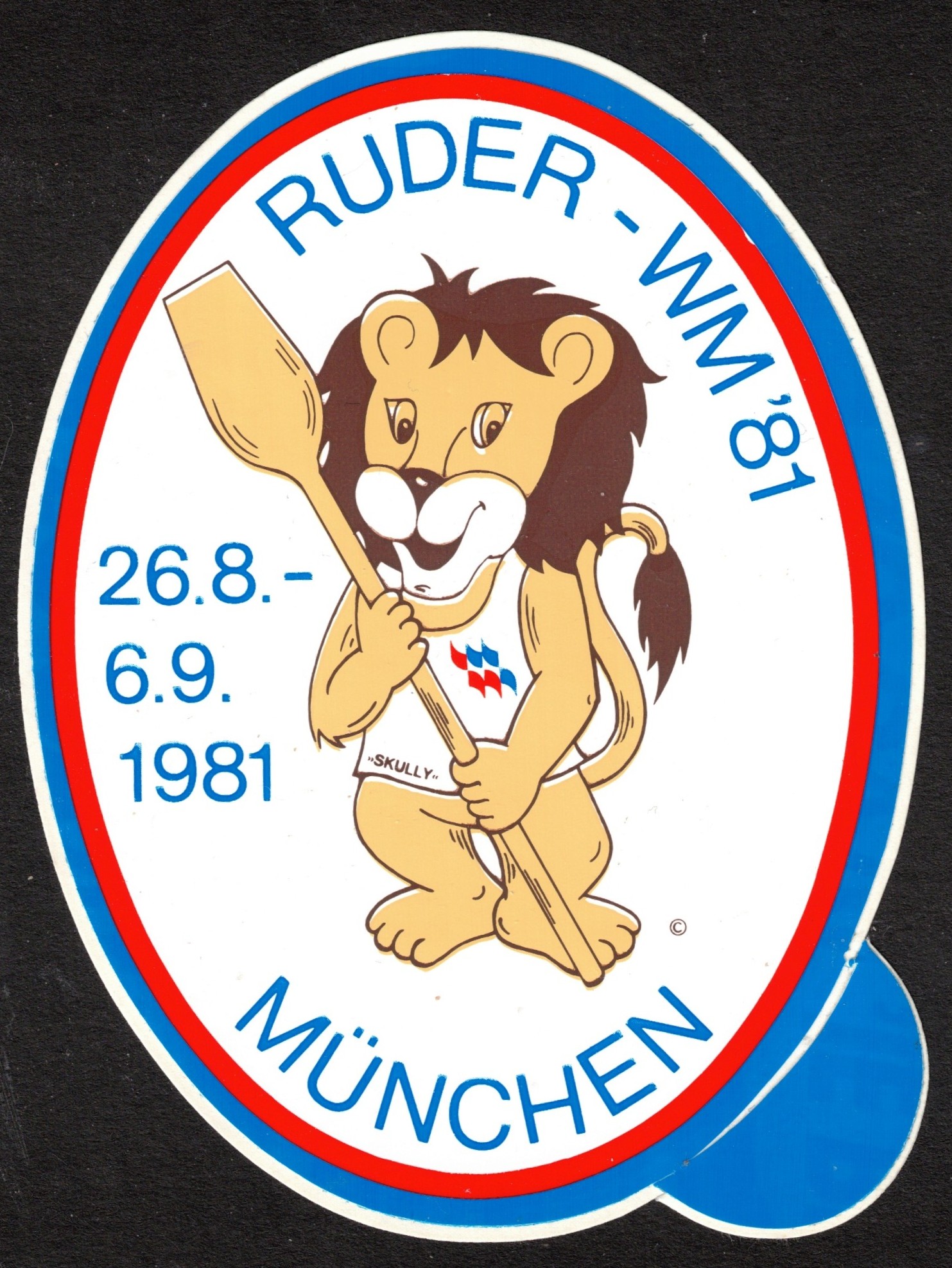 Sticker GER 1981 WRC Munich logo