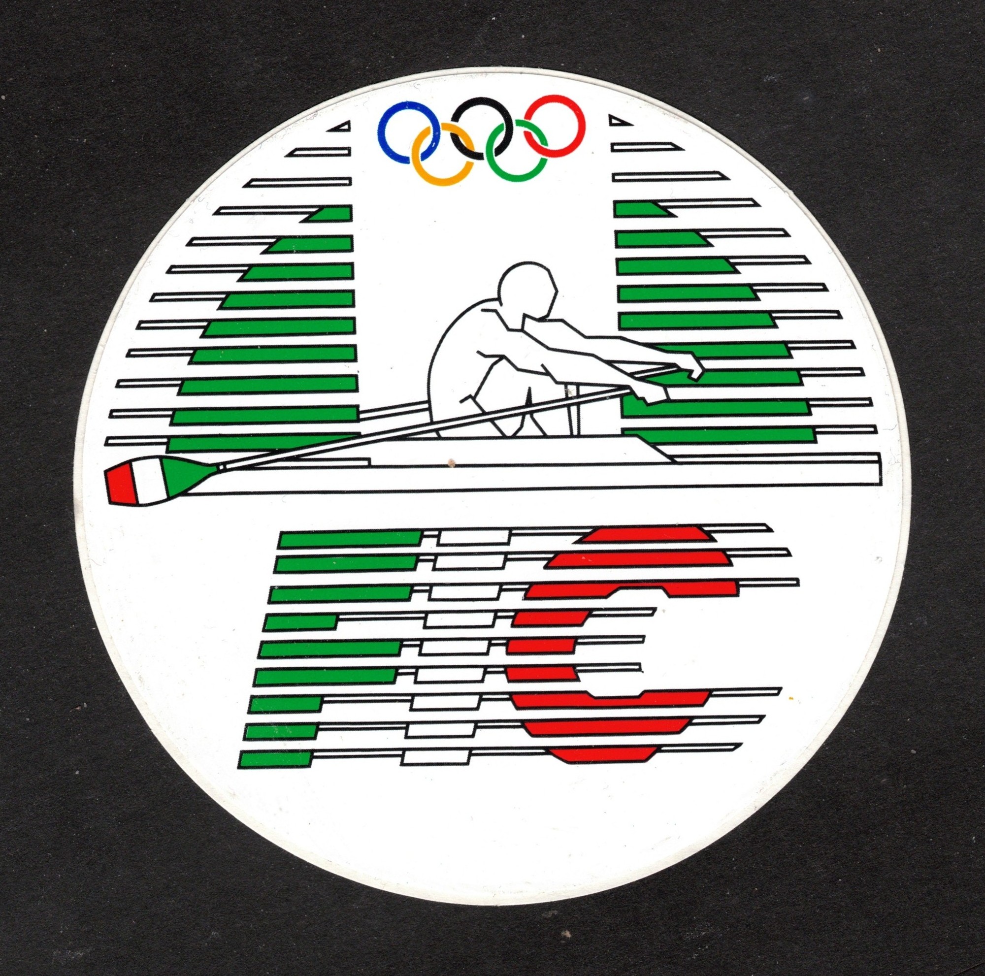 Sticker ITA Italian Rowing Federation FIC II